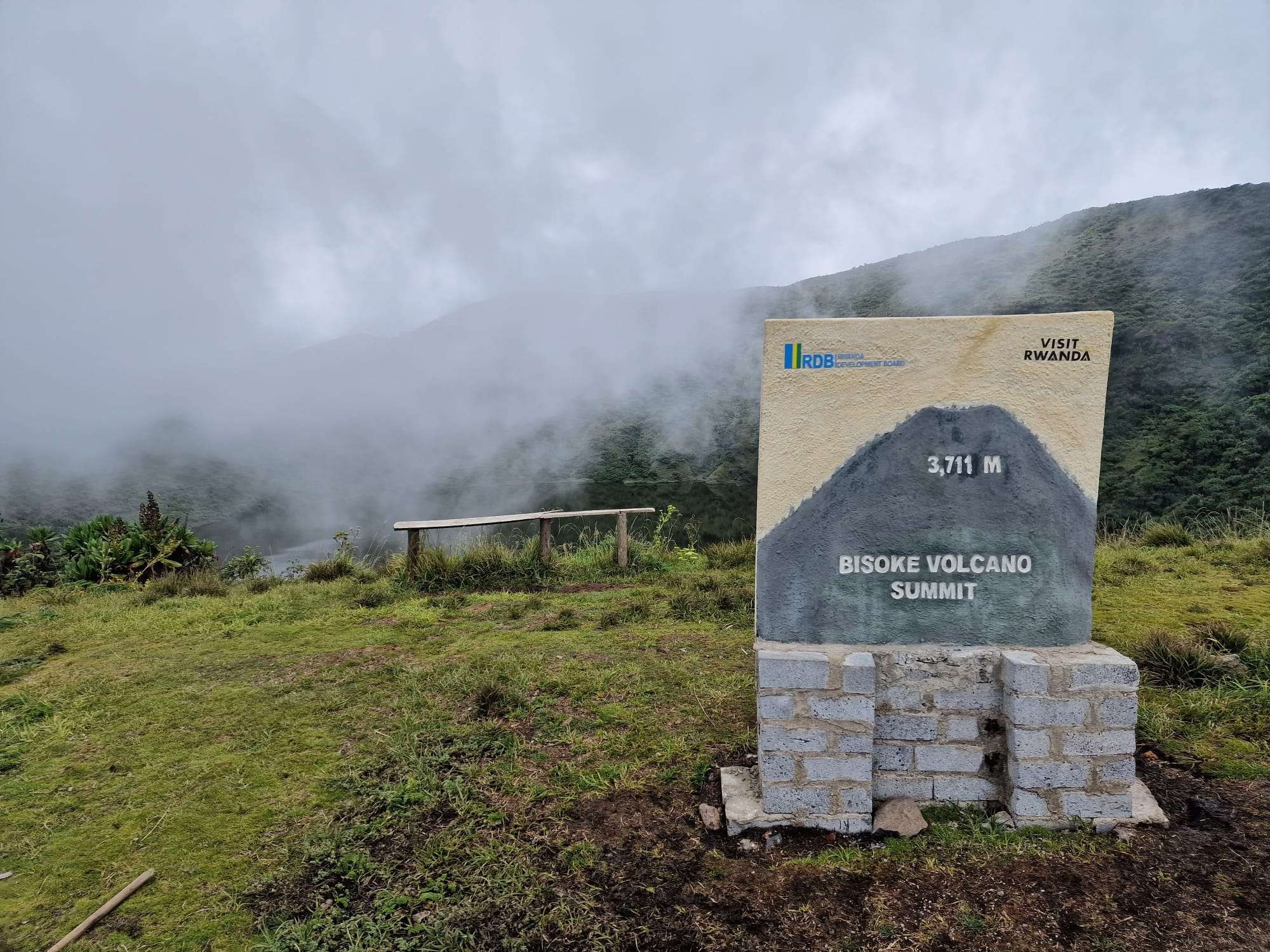 Hiking Mount Bisoke